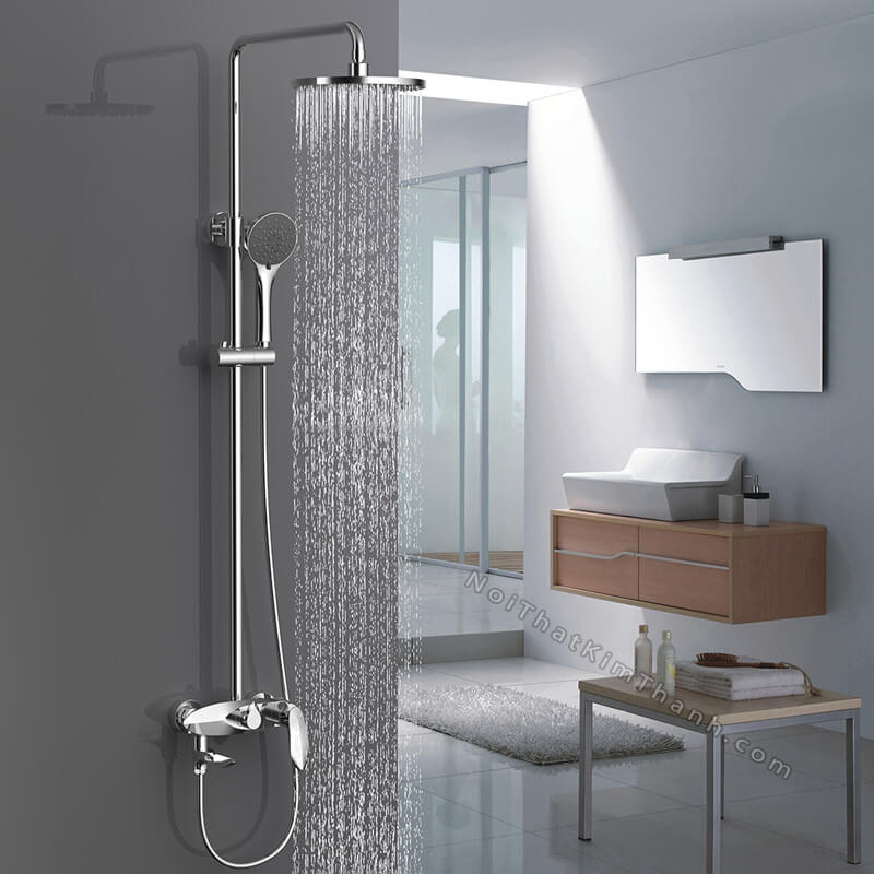 Sen cây lá mạ màu inox bóng - SV49NL