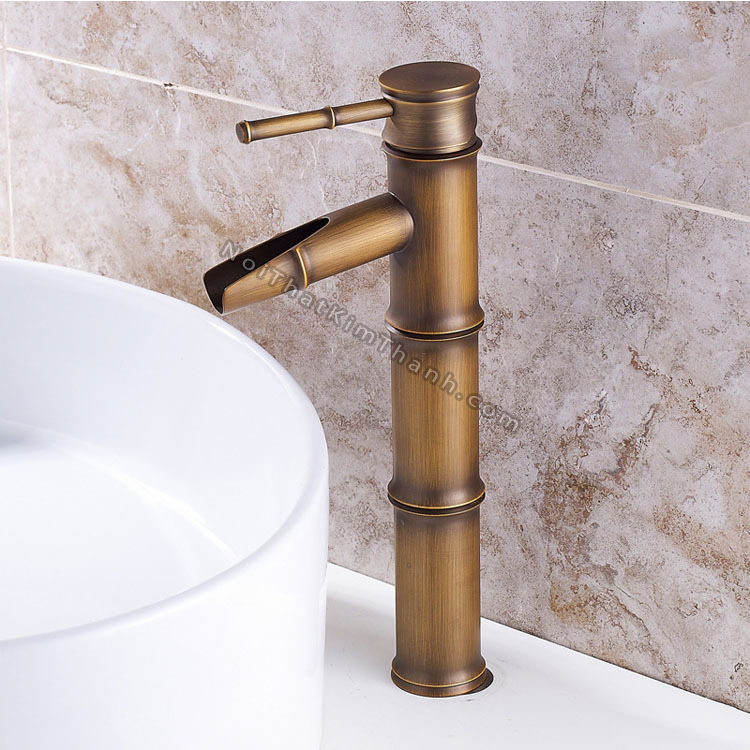 Vòi lavabo nóng lạnh thanh tre cổ điển - SV71NL