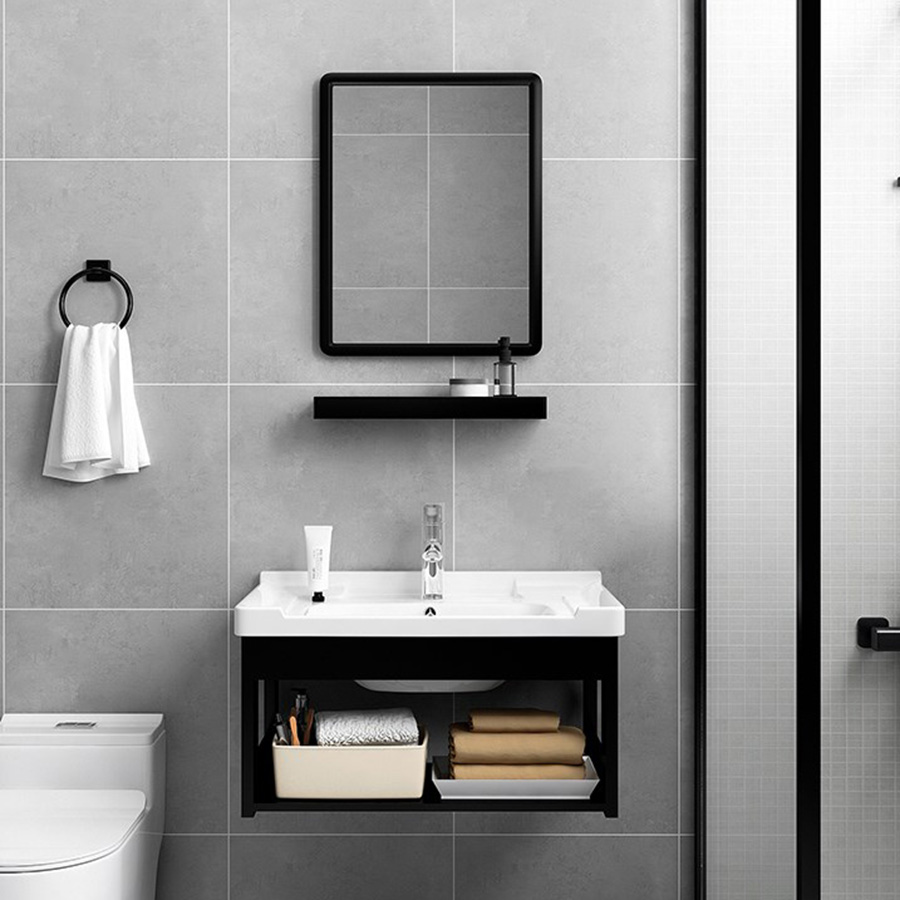 Tủ lavabo nhôm - LB161
