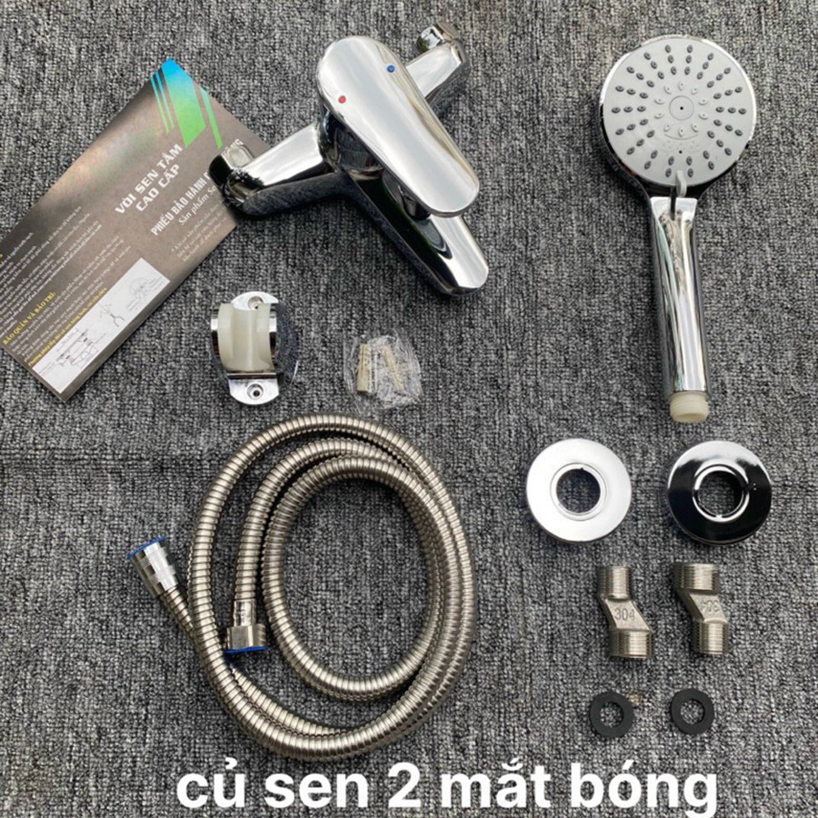 Củ sen nóng lạnh inox bóng - SV154NL
