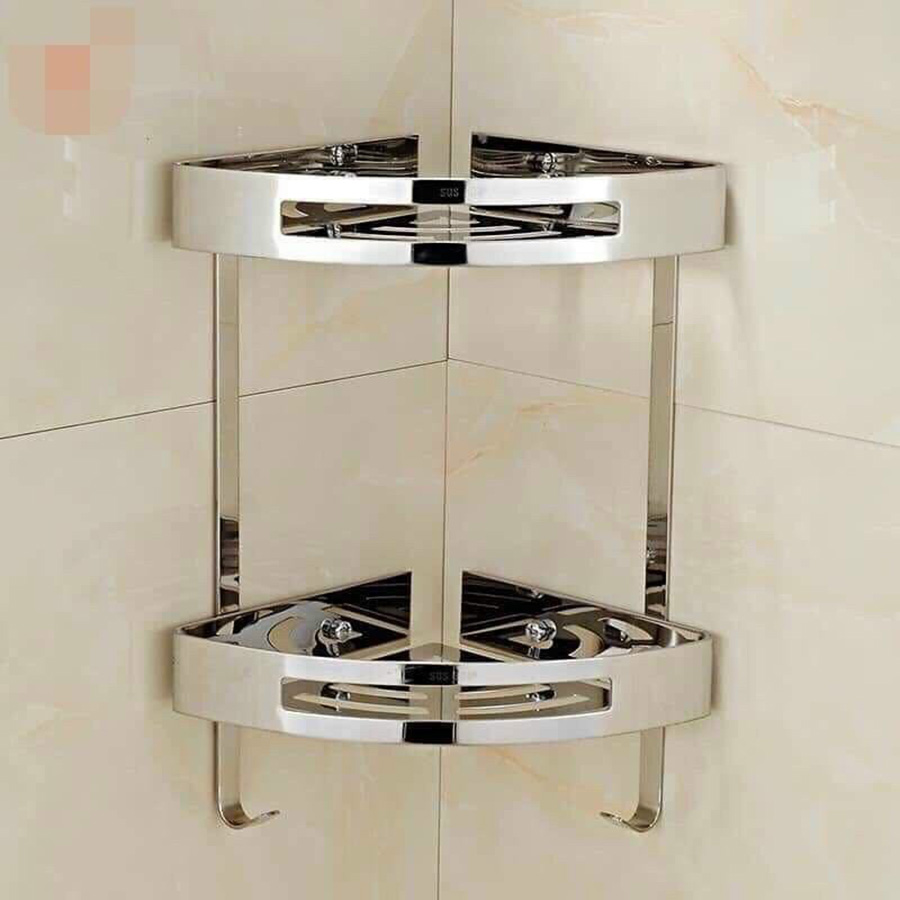 Kệ góc inox - D614