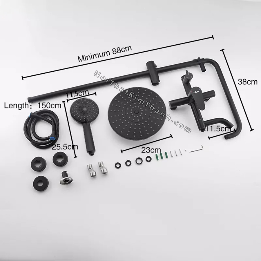 sen cay nong lanh tron tam mau den sv112nl 3