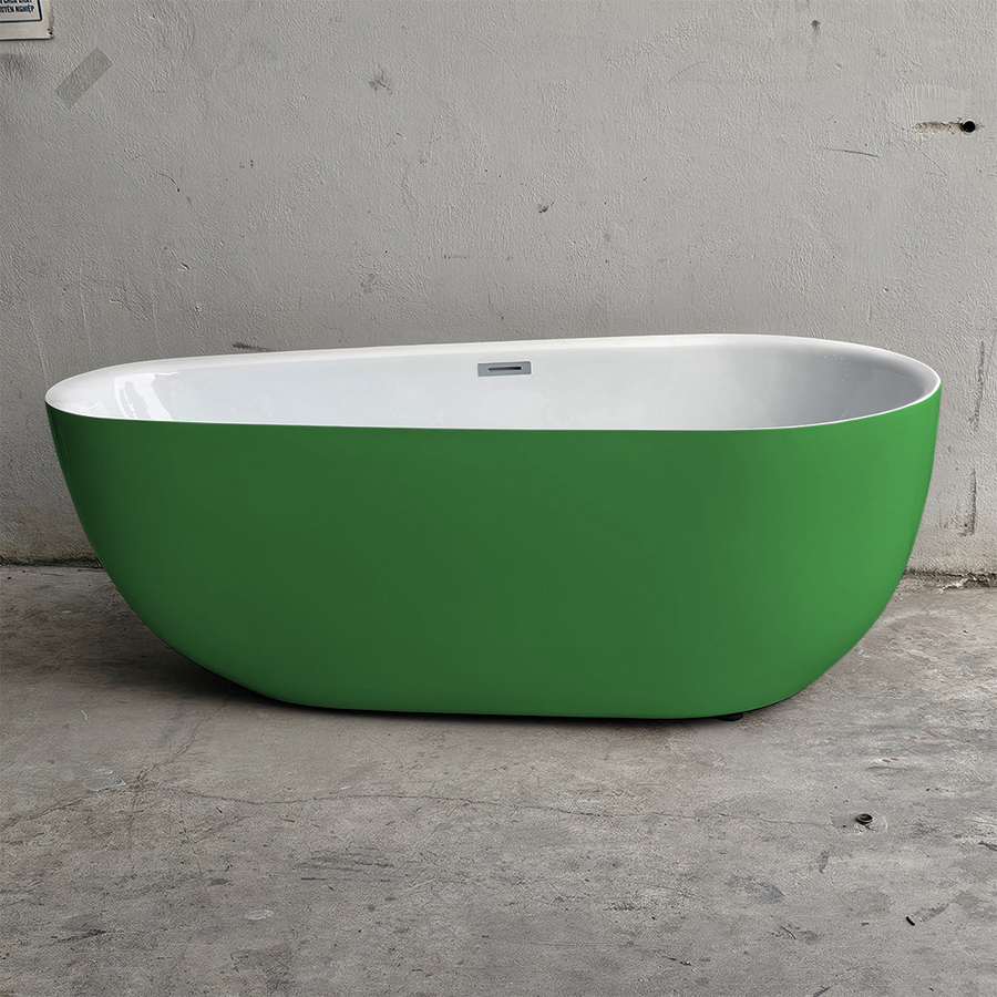bon tam oval giot nuoc mau xanh luc bt1292 225