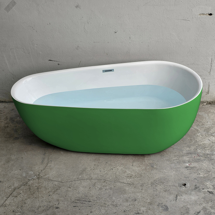 bon tam oval giot nuoc mau xanh luc bt1292 272