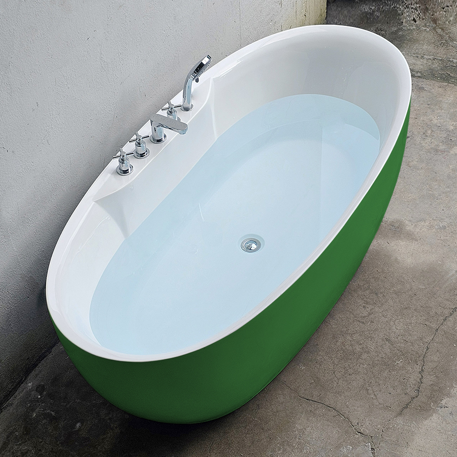 bon tam oval trung mau xanh luc co voi bt1363 181