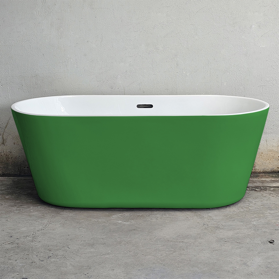 bon tam hinh oval thang mau xanh luc bt1373 219